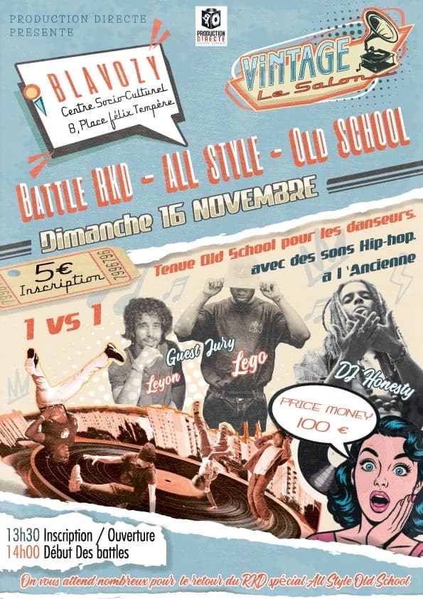Affiche Battle RKD — Rien K'Le Debout