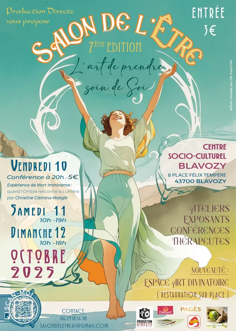 Affiche du Salon du bien-être 2025